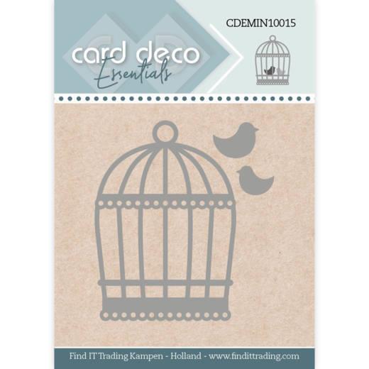 Card Deco Mini Dies -Bur med fåglar 