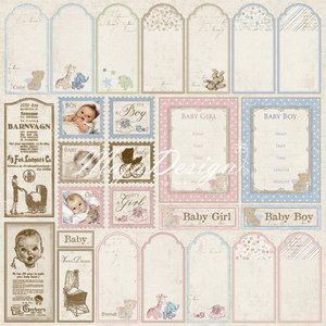 MD  Vintage Baby - Die cuts - 2