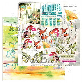 AB s  Magic whispers of fairytales sheet 6 -Toadstool fairies