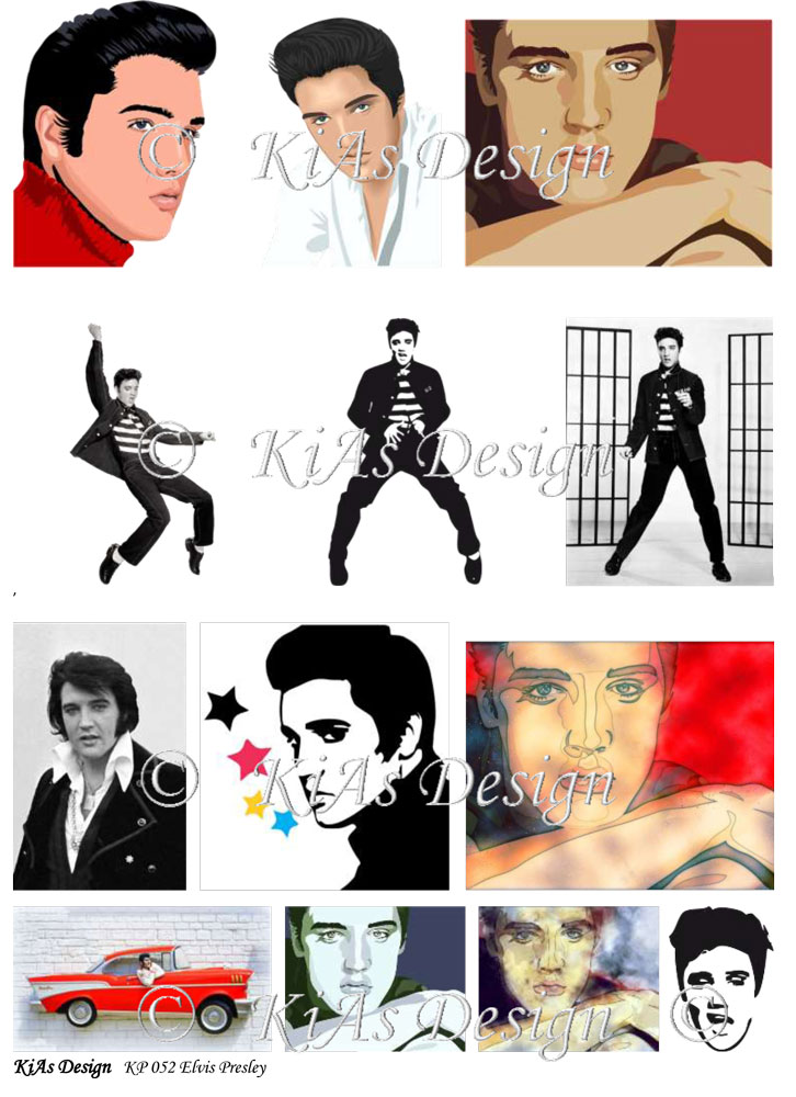 KD Klippark 052 Elvis Presley