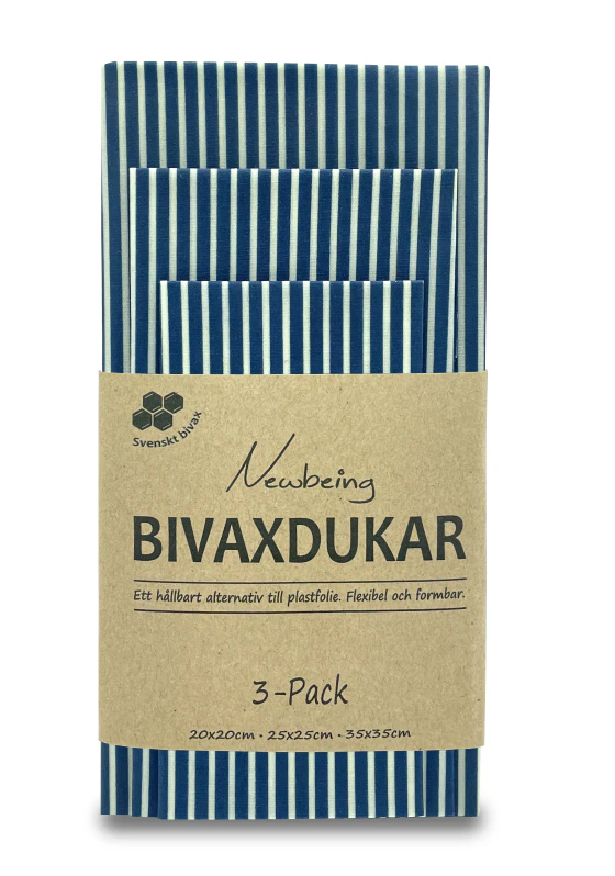 Bivaxdukar, Blå rand - Newbeing
