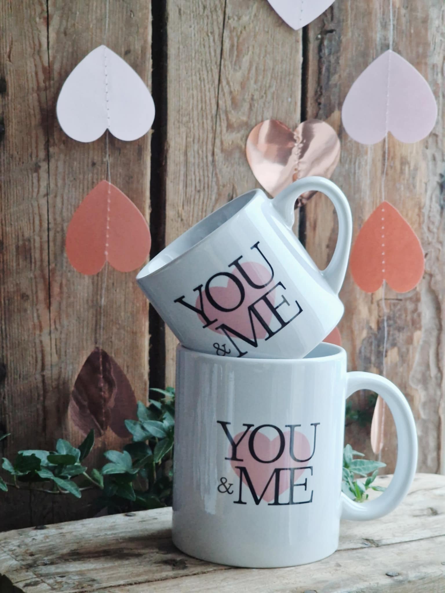 Liten mugg "YOU & ME"