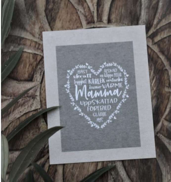 Small card "Mamma" Majas cottage