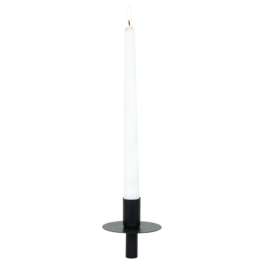 CANDLE HOLDERS FOR BOTTLES BLACK