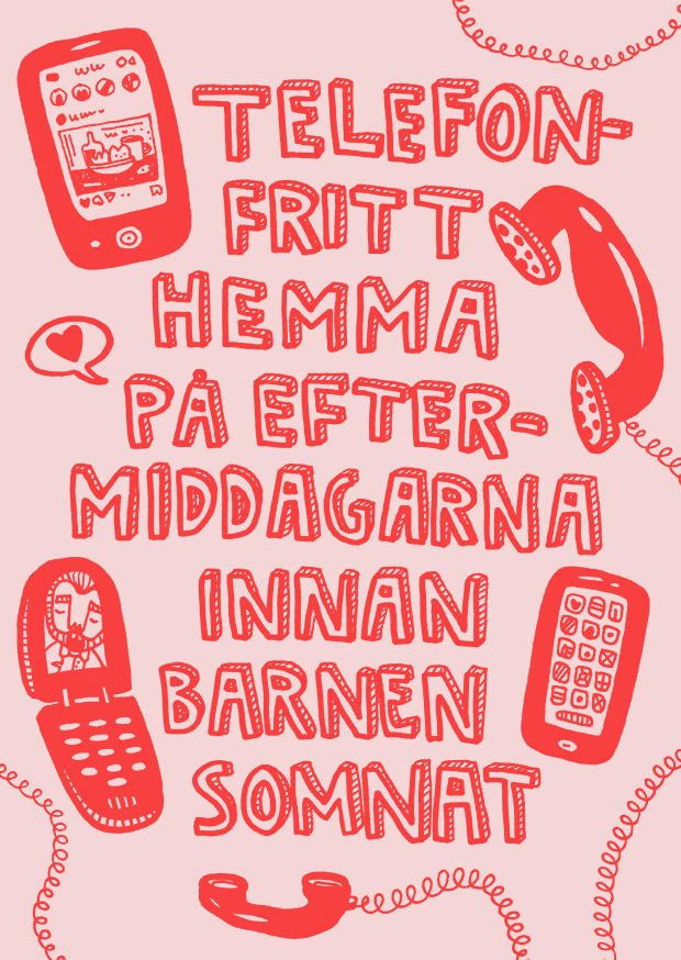 POSTCARD "TELEFONFRITT" - BAHKADISCH