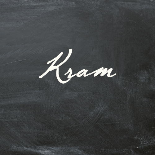 KORT MINI "KRAM" black