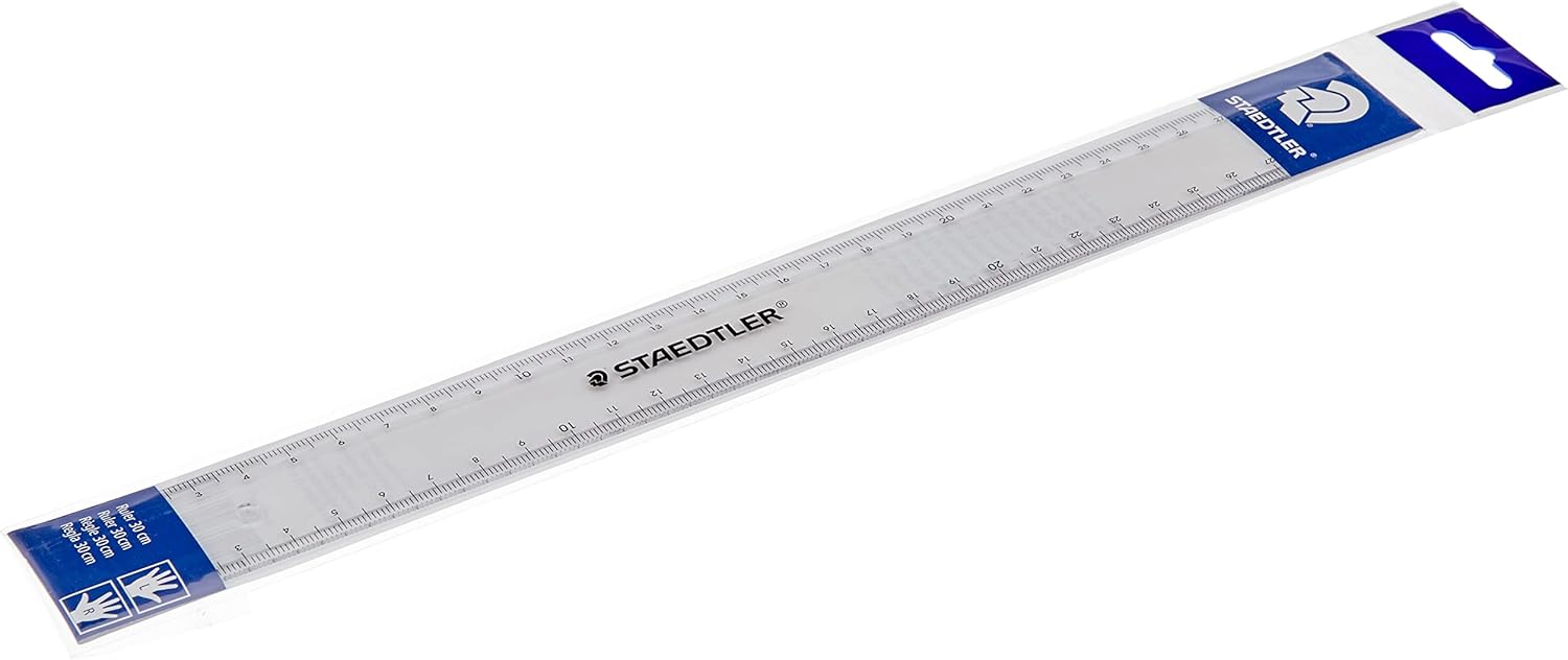 Linjal 30 cm, Staedtler