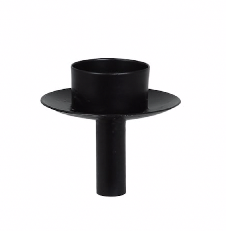 Tealight holder from STRÖMSHAGA black