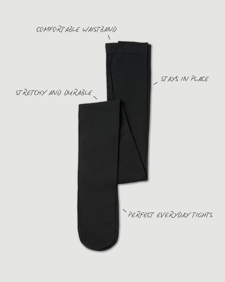 Strumpbyxor "Olivia" 60 denier Black- Swedish Stockings