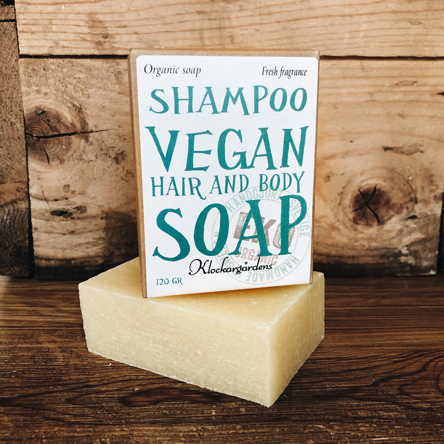Schampoo "Vegan soap" eko - Klockarsgårdens