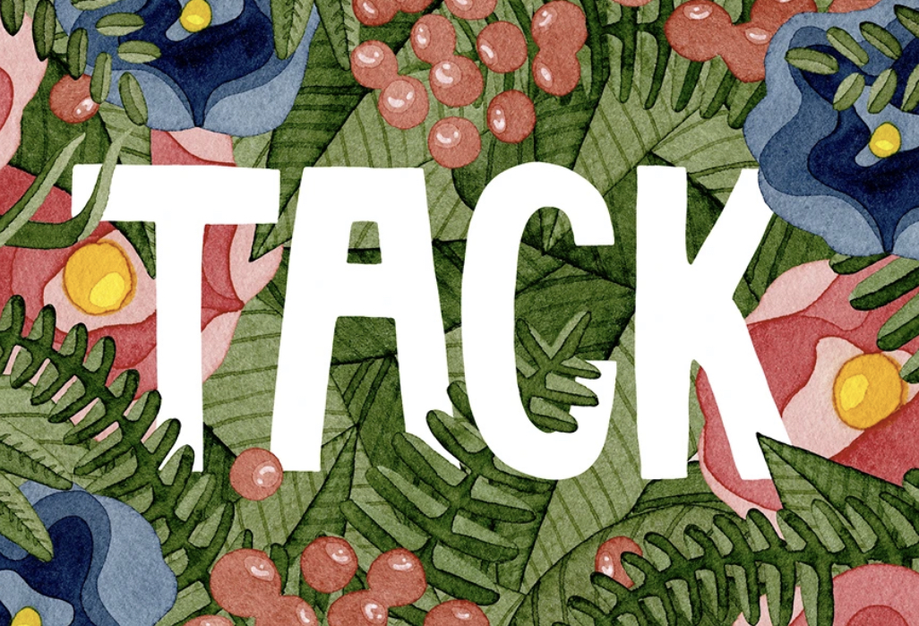 POSTCARD " TACK " - BAHKADISH
