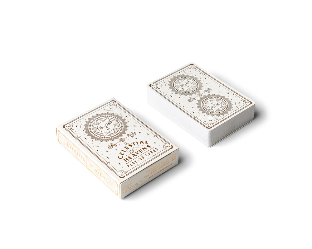 Playings Cards Celestial Heavens