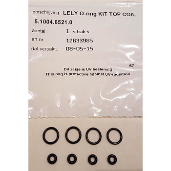O-ringset Top Sleeves-ventiler