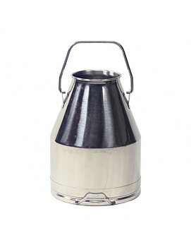 Milk bucket stainless steel 25 ltr  143mm