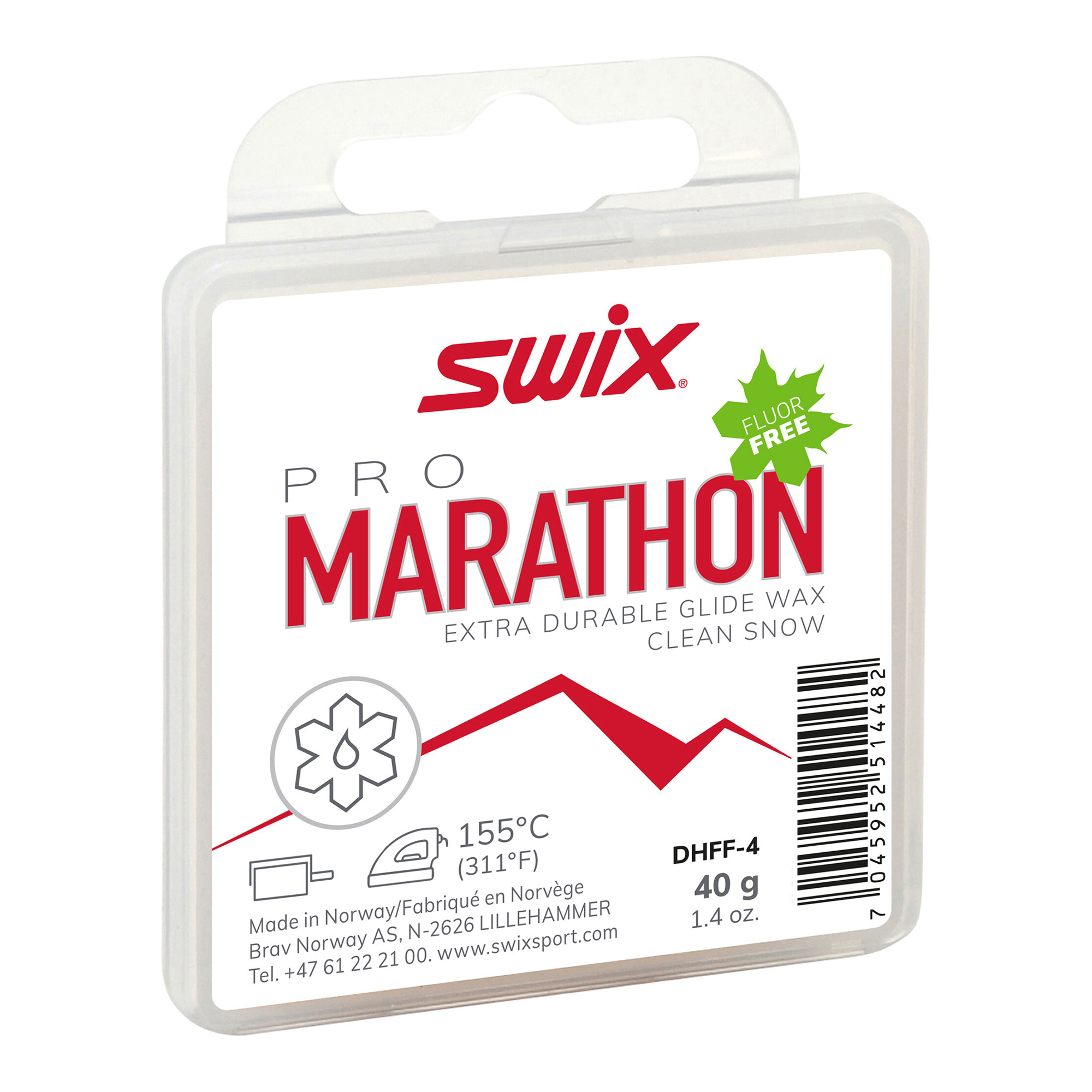 Swix Marathon White Fluor Free ,40G