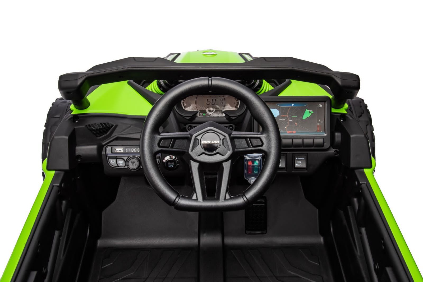 Can-am Maverick UTV Barn elbil Grön - 5