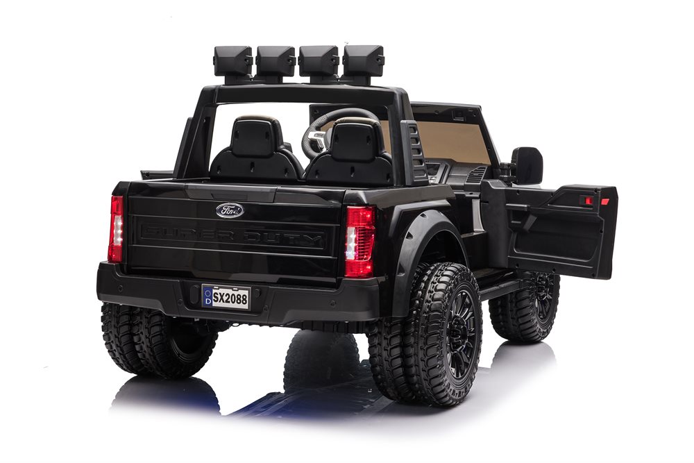 Ford Duty F450 Elbil Barn 24V Svart - 4