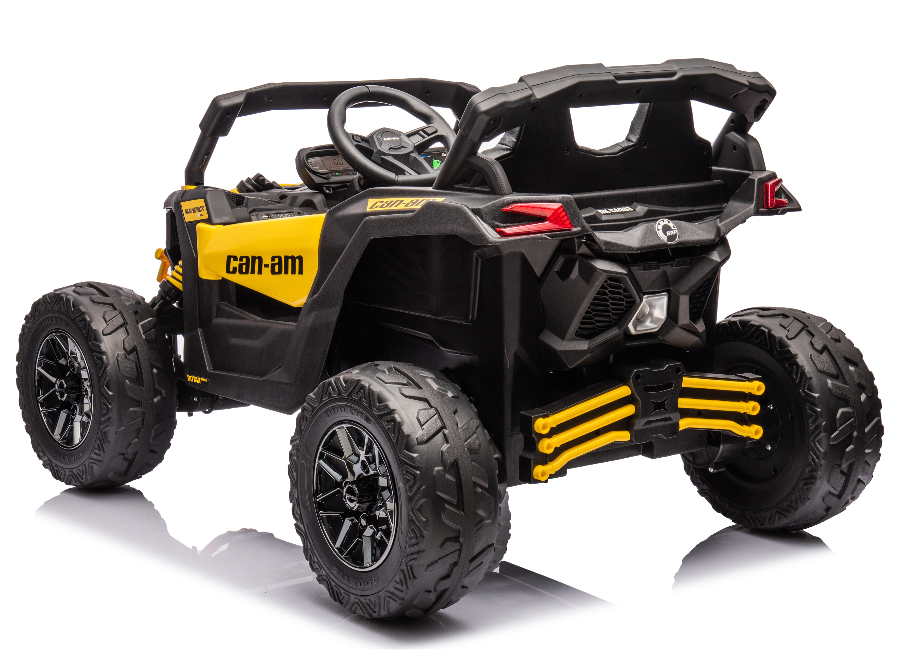 Can-am Marverick UTV Elbil Barn Gul - 3