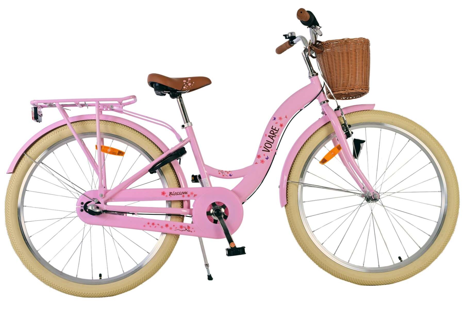 Barncykel Volare Blossom 24 tum – 3 Växlar Rosa för barn 8–10 år - 6