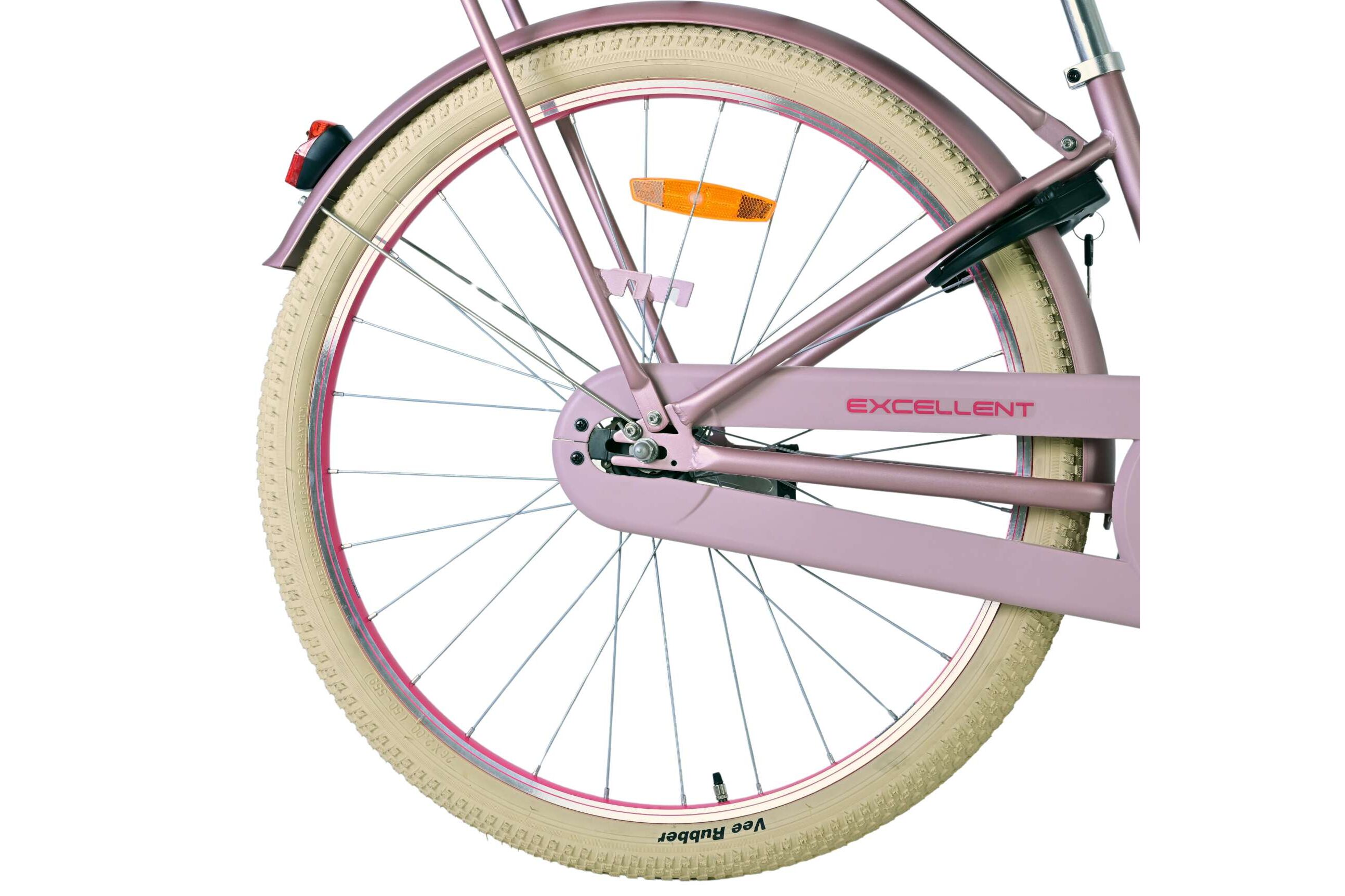 Barncykel Volare Excellent 24 tum – Rosa för barn 8–10 år - 3