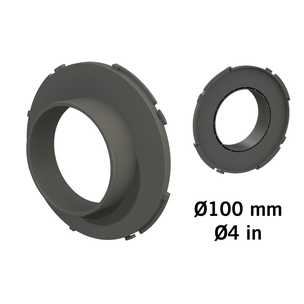 SJ Flange DF16 - Ø100-150 mm  - 2