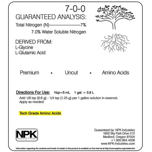 RAW Amino Acids 57g - 2