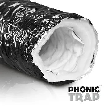 Phonic Trap Ultra Silent 152mm – Ljuddämpande Ventilationsslang (3 meter)
