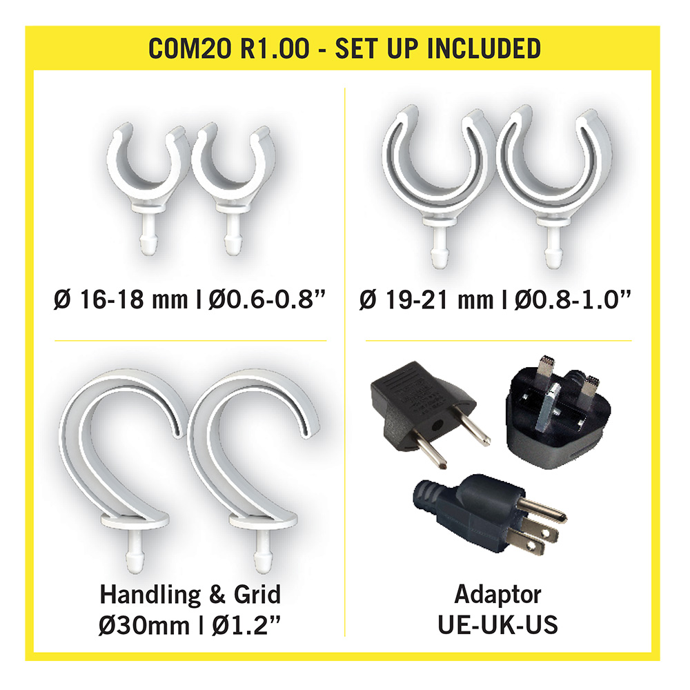 Cosmorrow 20W till växt 6500K med strömadapter - 50cm - 5