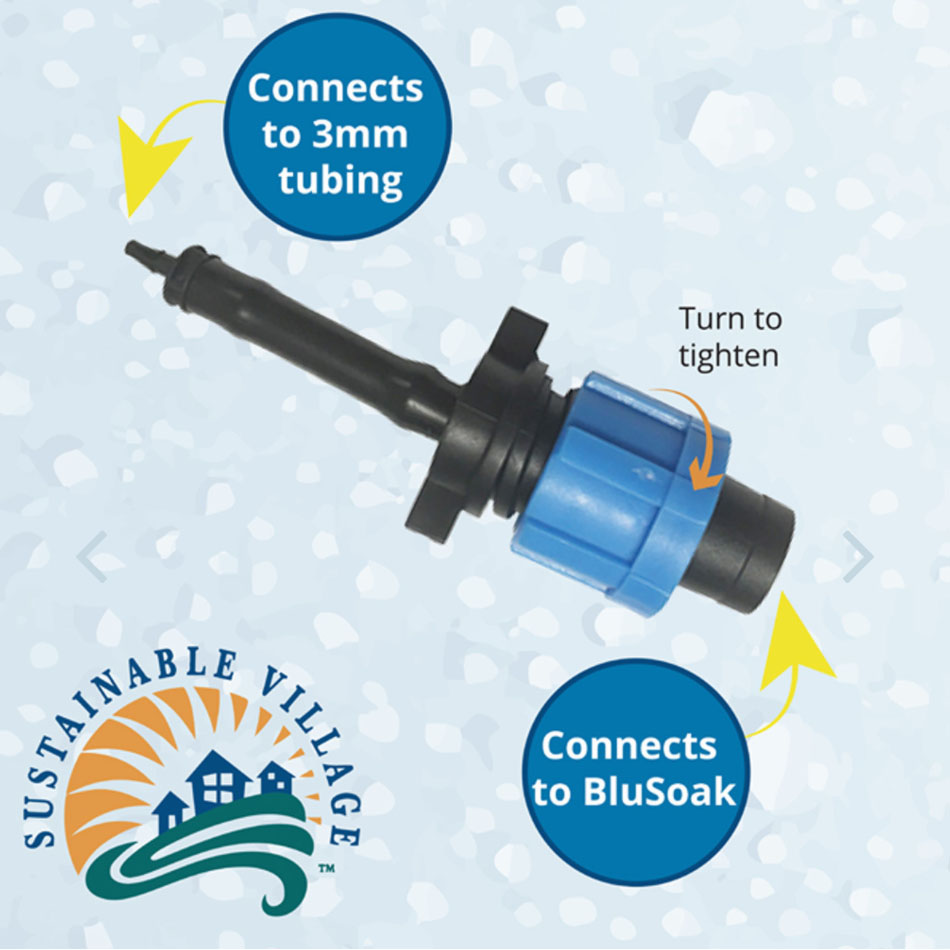 BluSoak till 3mm slangkoppling - 3