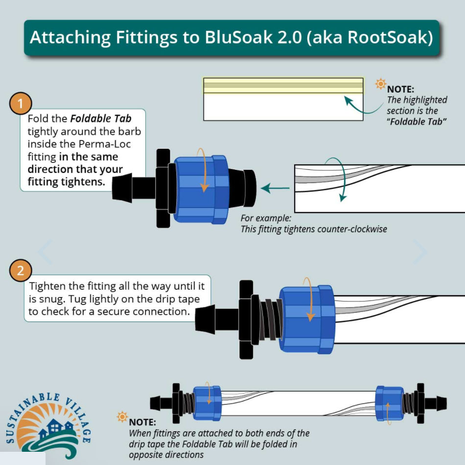 BluSoak till 3mm slangkoppling - 6