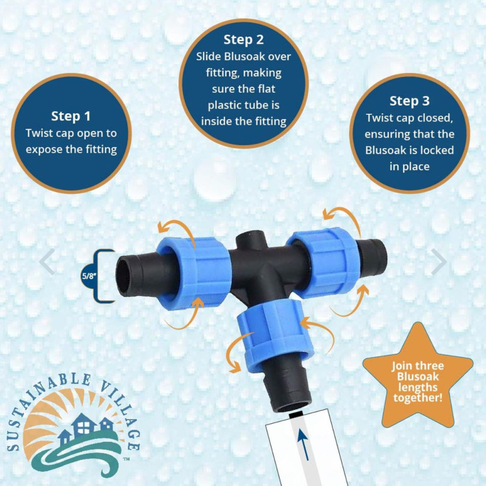 BluSoak Droppband T-koppling - 2