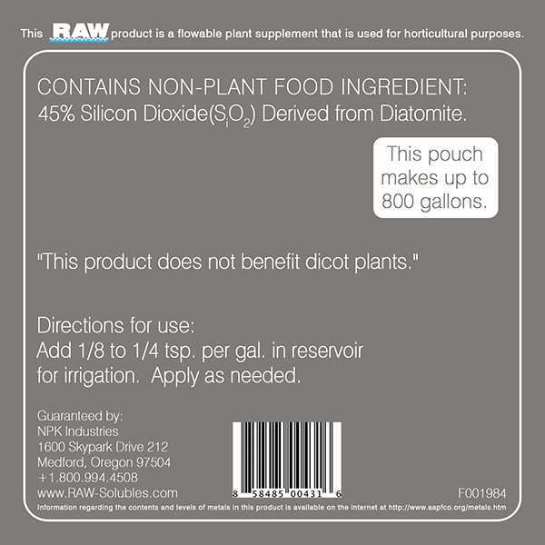 RAW Silica 57g - 2