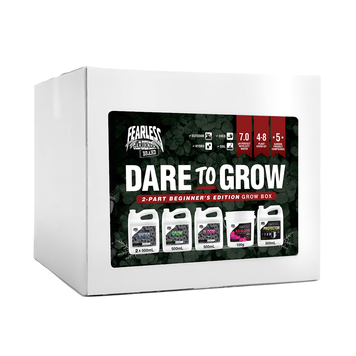 FG Dare to Grow - 2-parts näringskit - Hydro/Coco/Jord