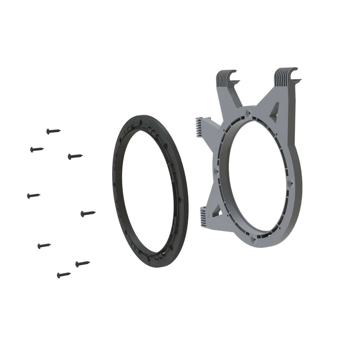 SJ Ducting Flange DF25 (Ø25mm stolpar) - 5
