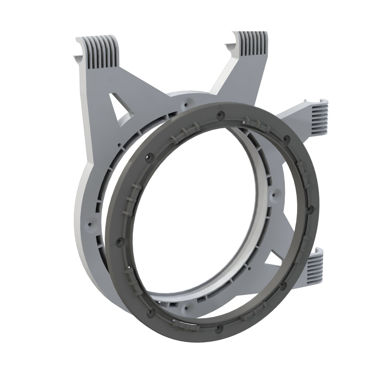 SJ Ducting Flange DF25 (Ø25mm stolpar)