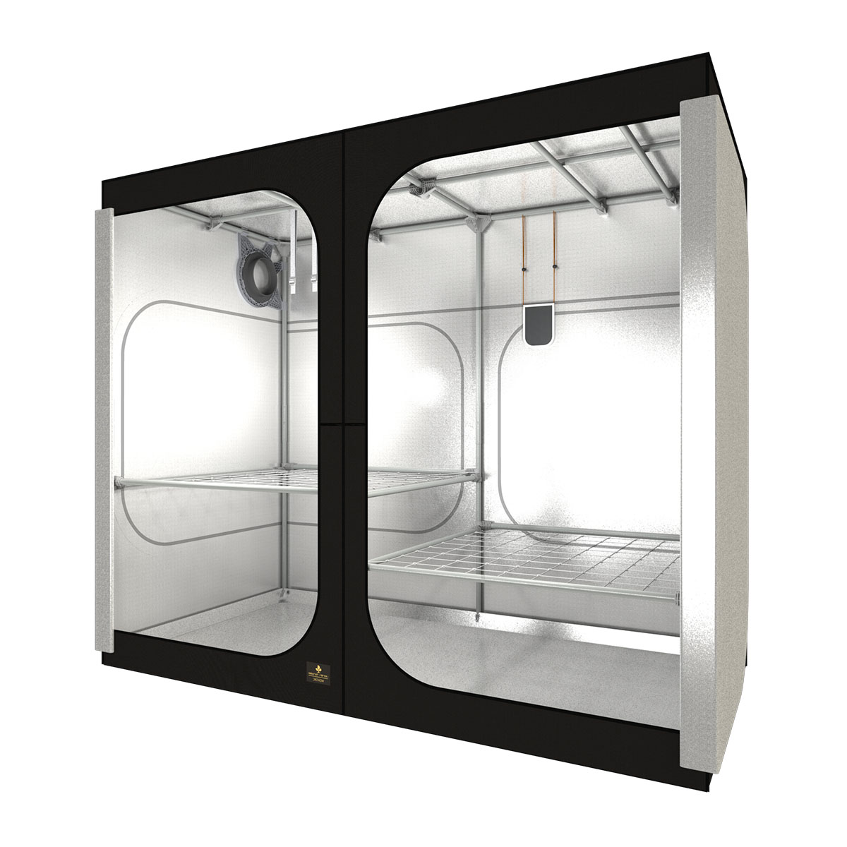 Darkroom 240W Rev 4,0 - Odlingstält - 237 x 120 x 200 cm