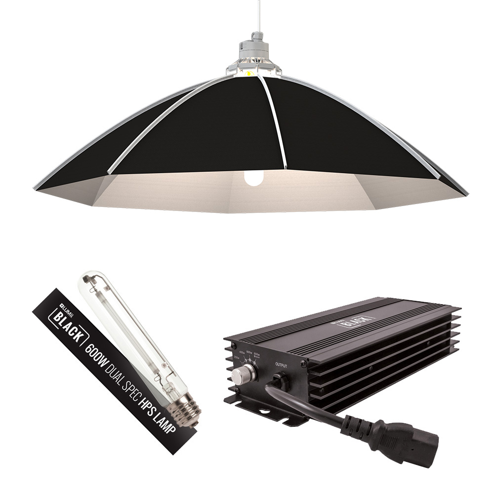 Lumii Black Daisy 600W Digital Ballast Kit