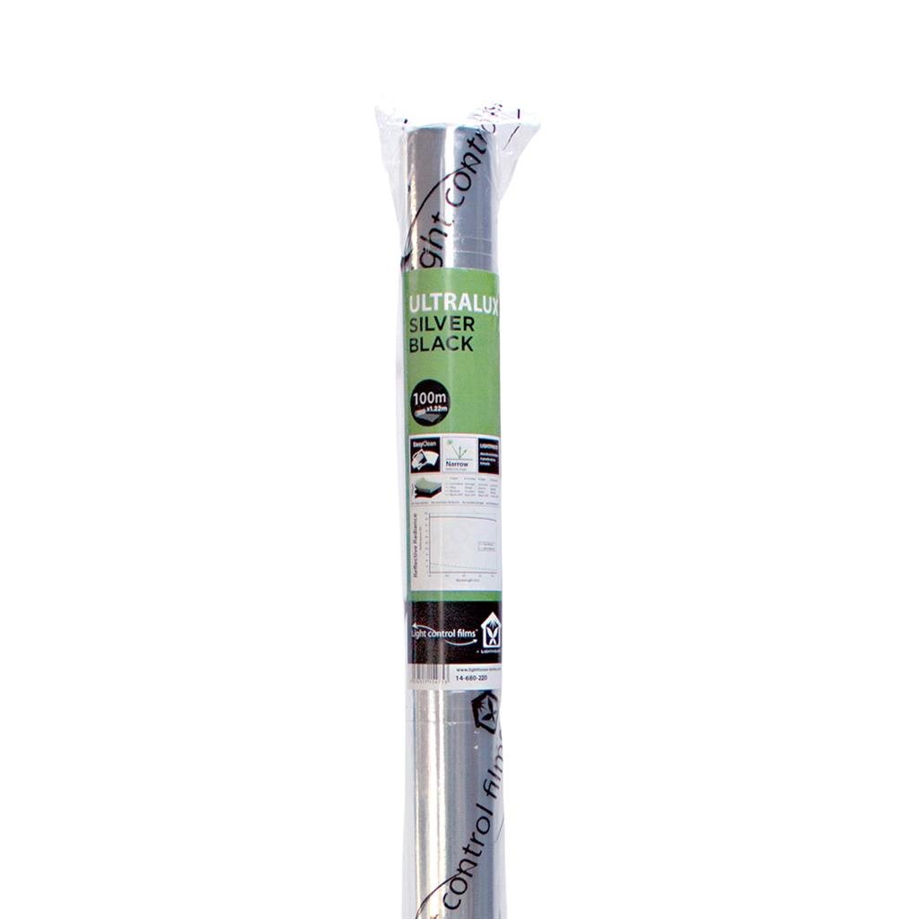 LightHouse Ultralux Silver Black, metervara - 2