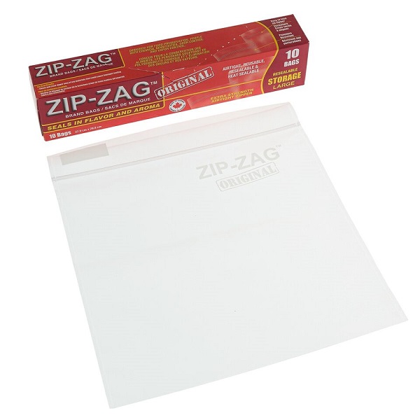 ZIP-ZAG Påsar L 27 x 28cm 10st
