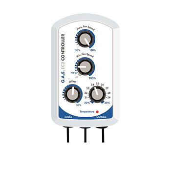 G.A.S  EC2 Temperatur/hastighet fläktkontroller