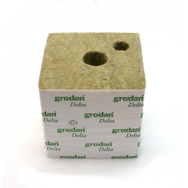 Rockwool  odlingskub large hole 150 x 150 x 142 mm