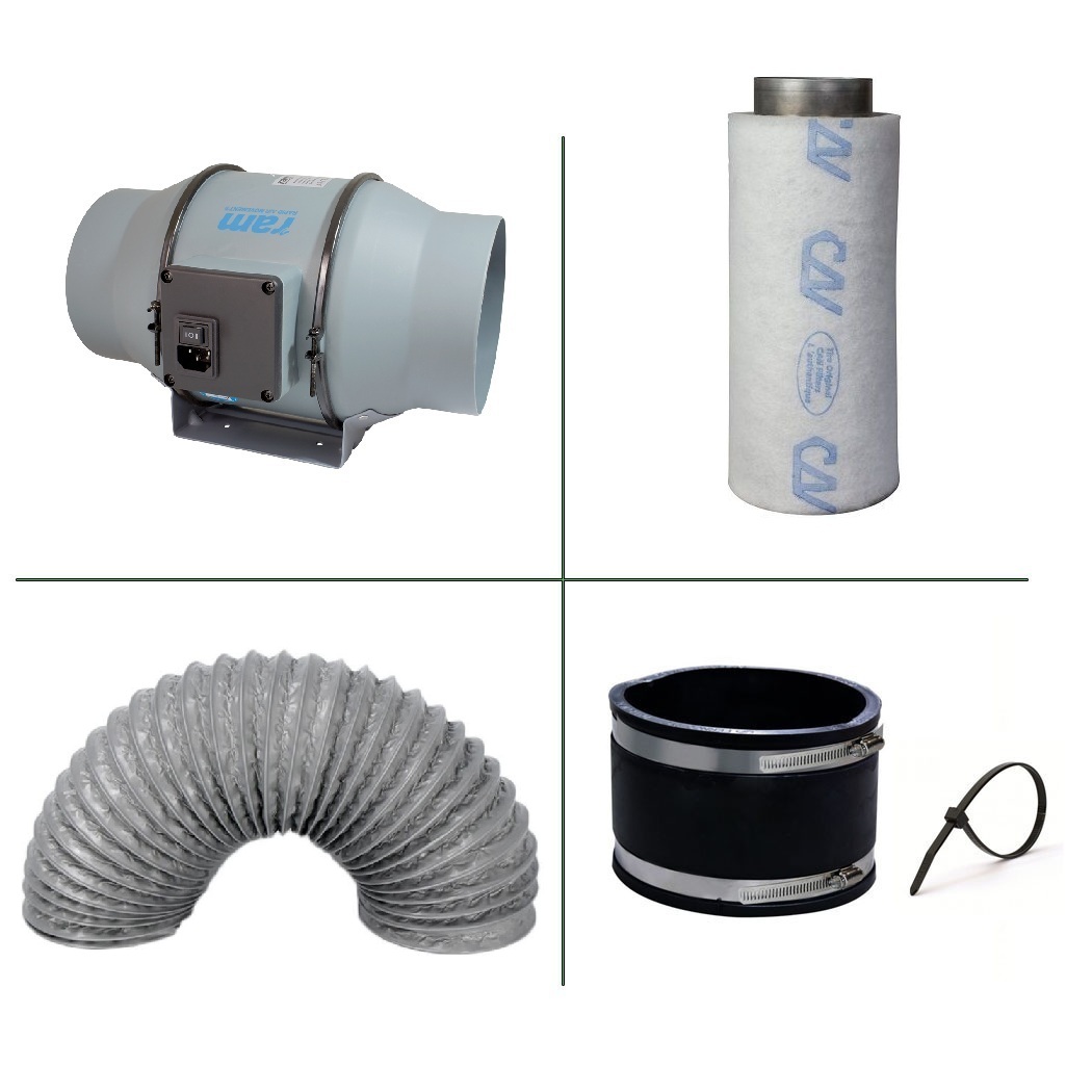 RAM Fläktpaket 200mm - 840 m³