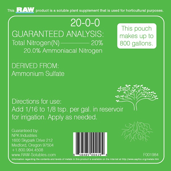 RAW Nitrogen 57g - 2