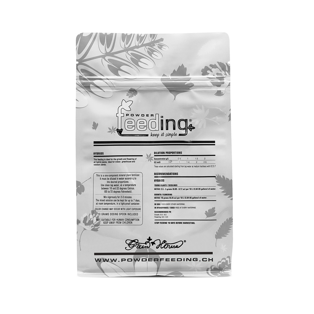 Green House Powder Feeding Hybrids - 2