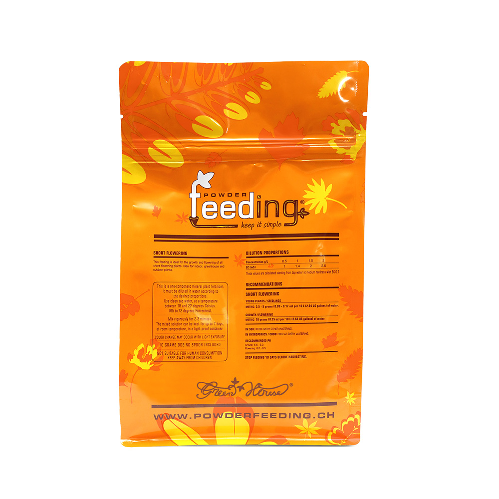 Green House Powder Feeding Short Flowering  - 2