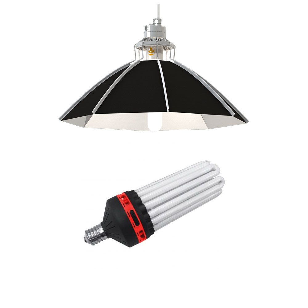 Lågenergi 200W Röd 2100K kit med Reflektor