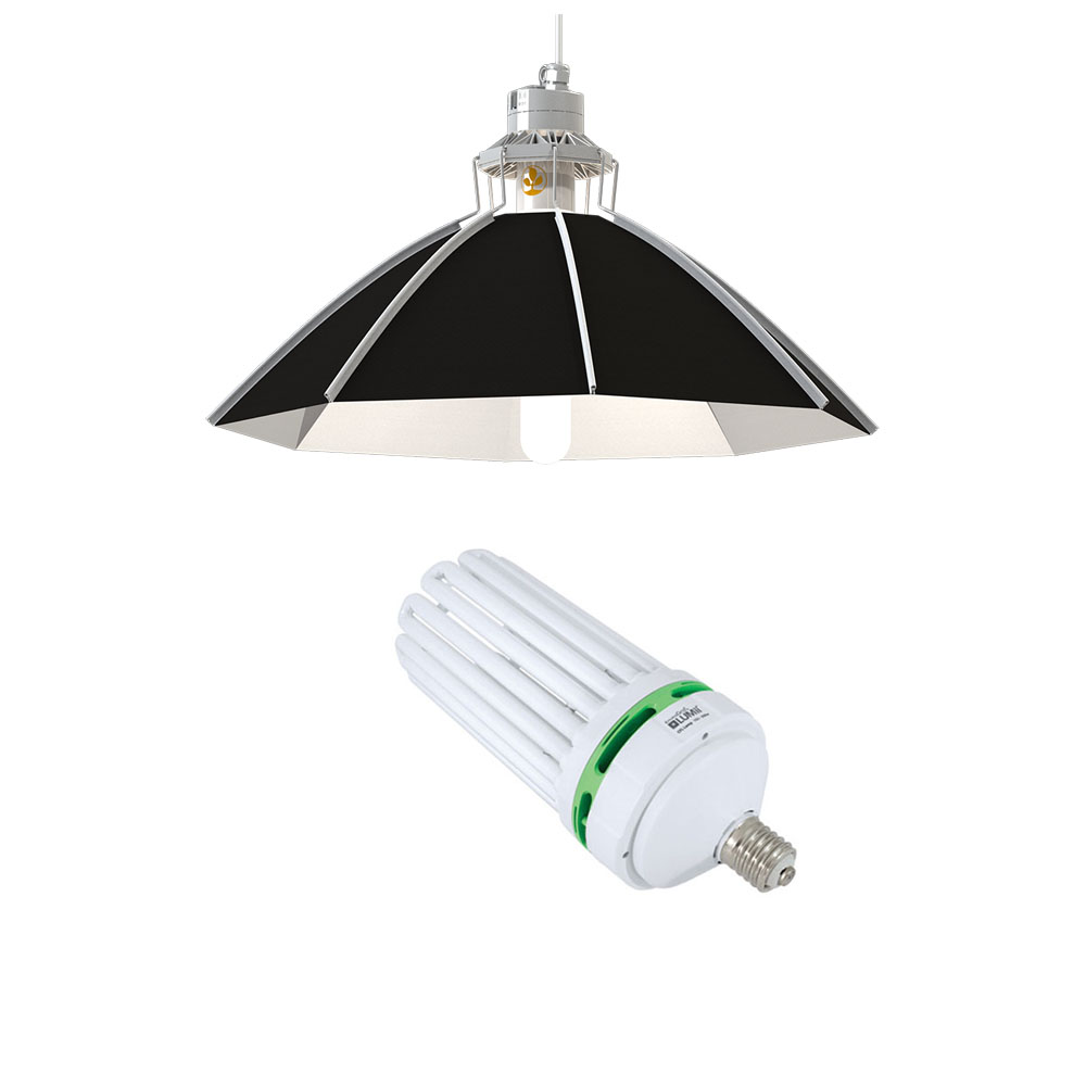 Lågenergi 200W Blå 6400K kit med Reflektor