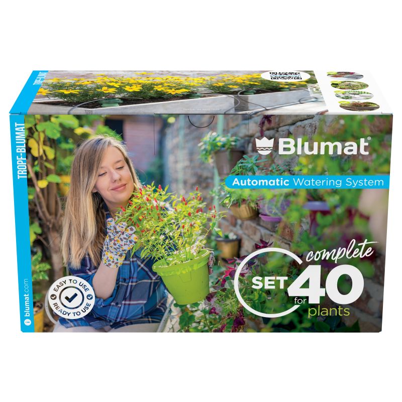Blumat automatiskt bevattningssystem för 40st plantor