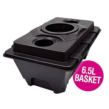 Oxypot XL + DWC 1pot 6.5L Nätkorg