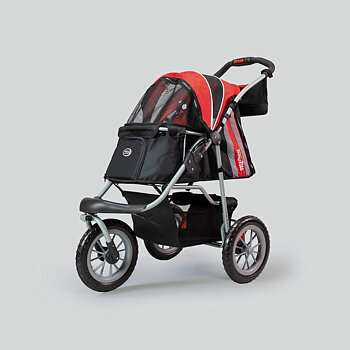 STROLLER INNOPET COMFORT EFA ECO-IPS 071/RB- SVART/RÖD